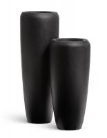 Кашпо TREEZ Effectory Black Stone Высокий конус Design